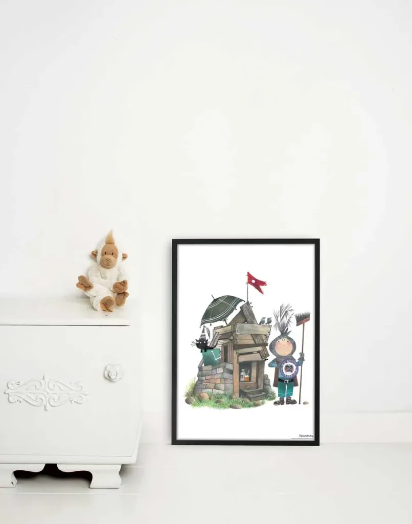 Kek Amsterdam poster kleine ridder