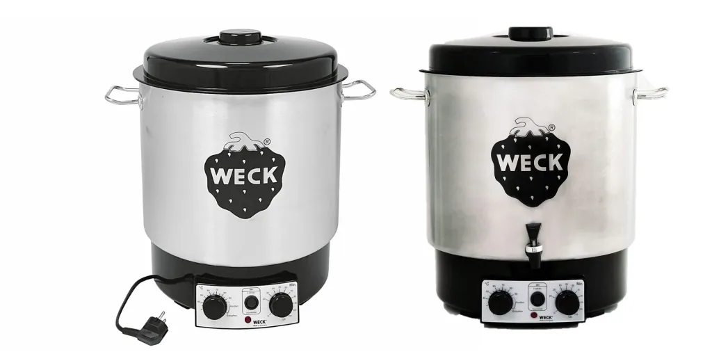 Fully automatic preserving machine model WAT 25 - stainless steel with timer