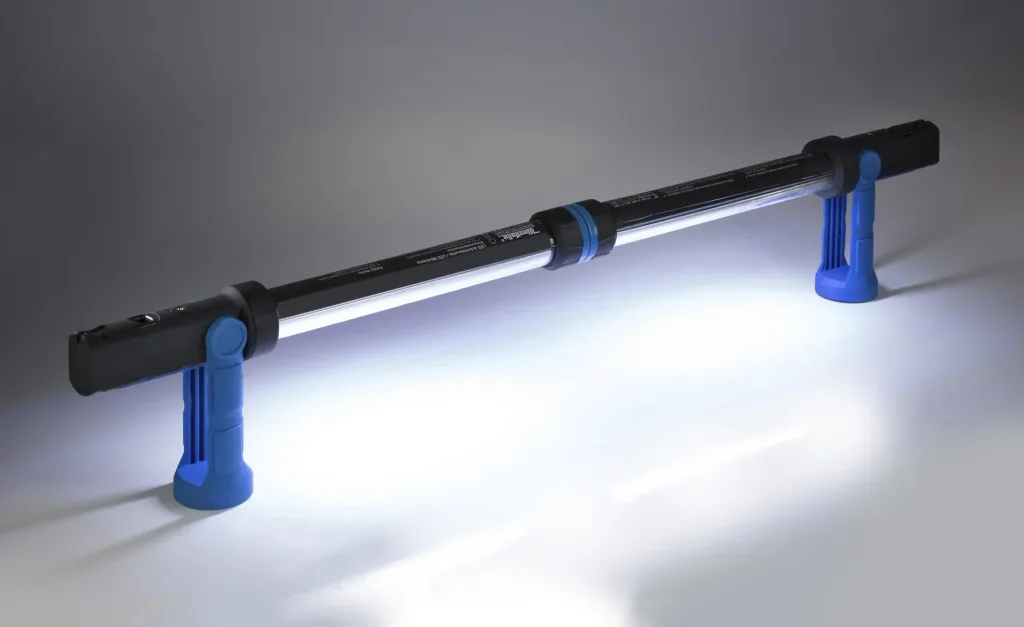 COB work light "Star" with 1200 lumens, 10 watts, including battery