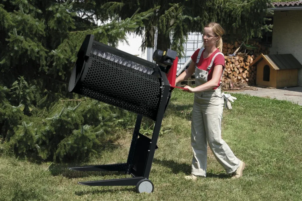 Garden roller sieve RS 400, 230 V, 0.36 kW
