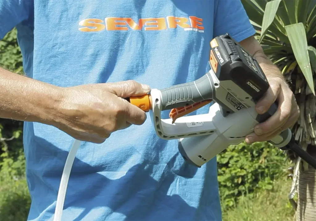 High pressure lance 18 Volt Li-Ion