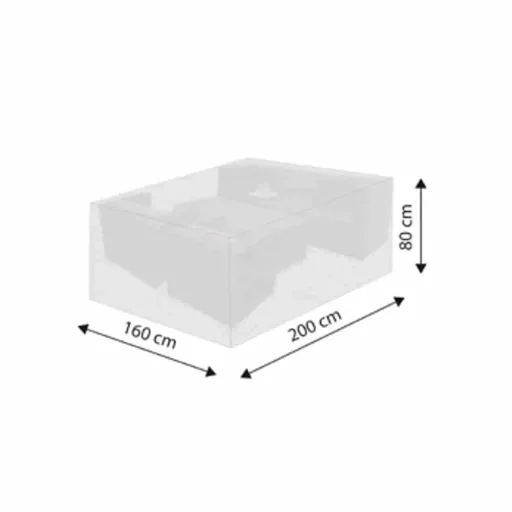 Tuinmeubelhoes Deluxe - Beschermhoes Loungeset 200x160x80cm, Waterdicht