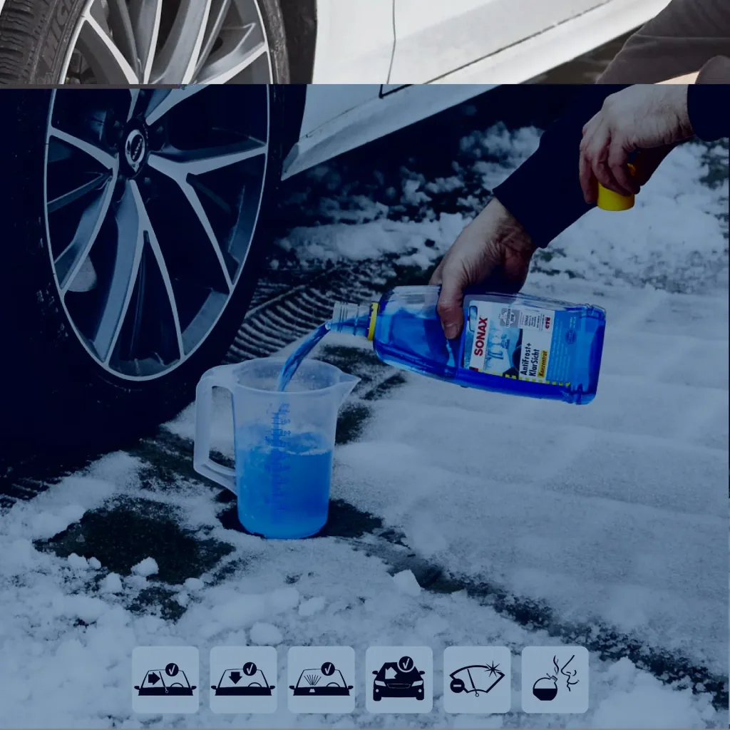 Antifreeze + Clear View Concentrate Citrus 1 l
