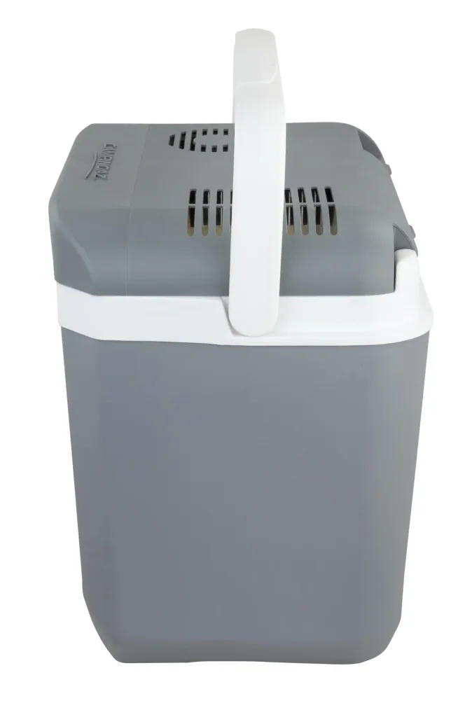 Powerbox Plus 28L Thermoelectric Cooler with 28L capacity, antimicrobial interior walls, 12V plug