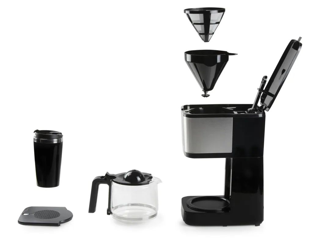 3-in-1 coffee machine - With timer/time pre-selector - ToGo cup 400 ml - Iced coffee function
