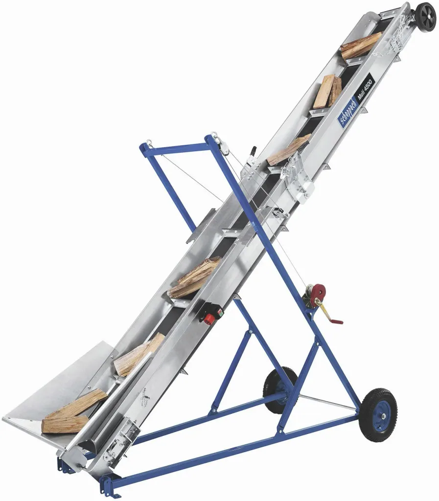 Conveyor belt Muli 4500 for firewood, 230 V, 50HZ, 1.1 kW