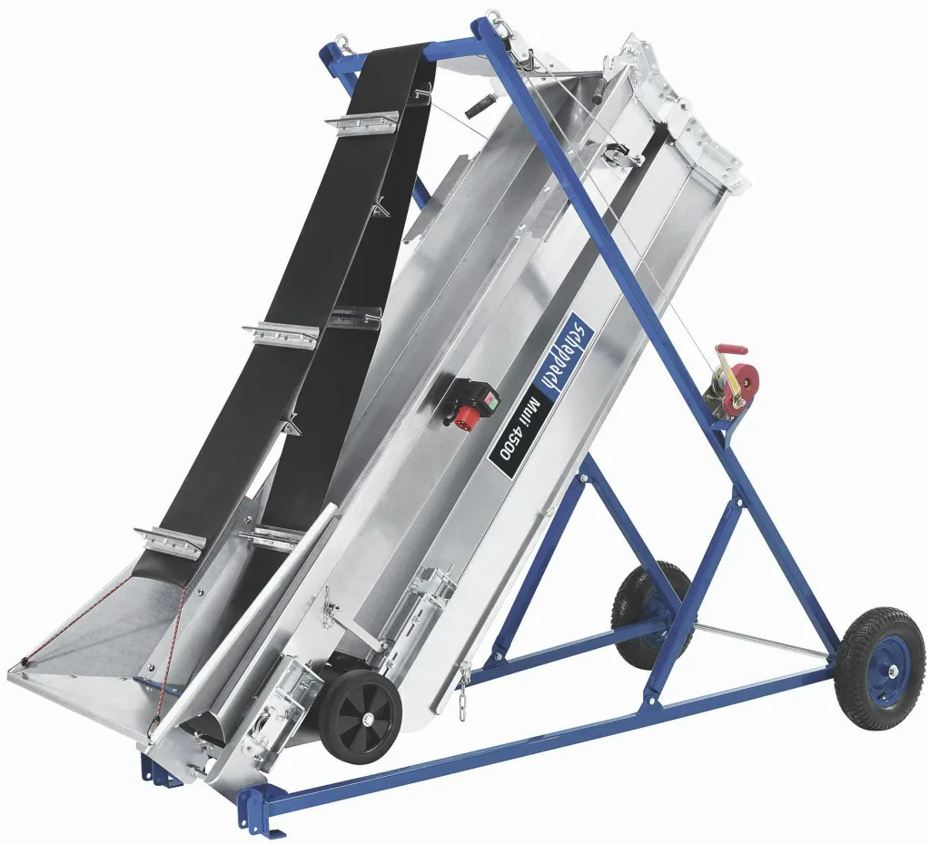 Conveyor belt Muli 4500 for firewood, 230 V, 50HZ, 1.1 kW