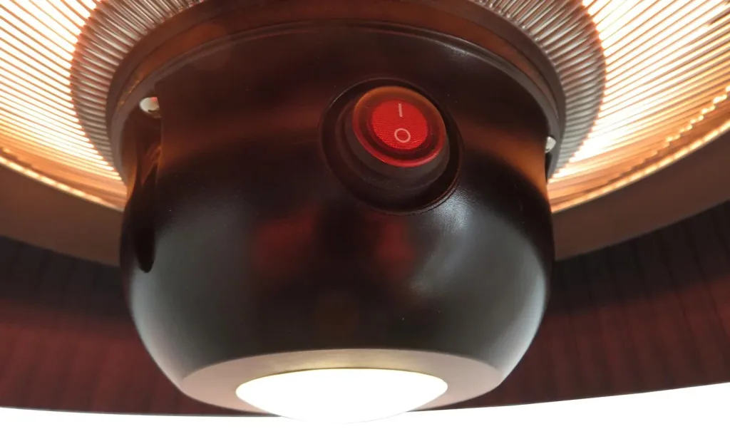 Patio heater - Fiamma with splash protection
