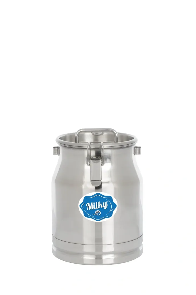 Milk jug, stainless steel 10 l