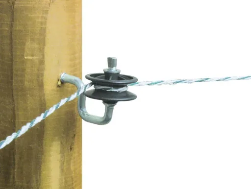 Corner roll insulator with 7mm support, 25 pieces