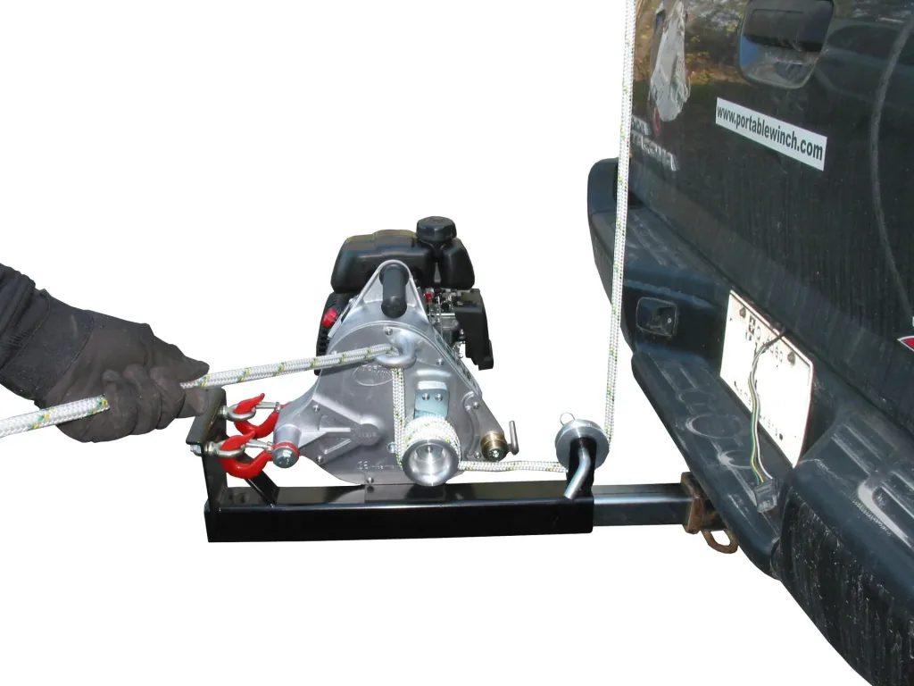 Petrol-powered winch, PCW 5000