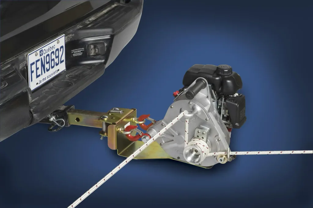 Petrol-powered winch, PCW 5000