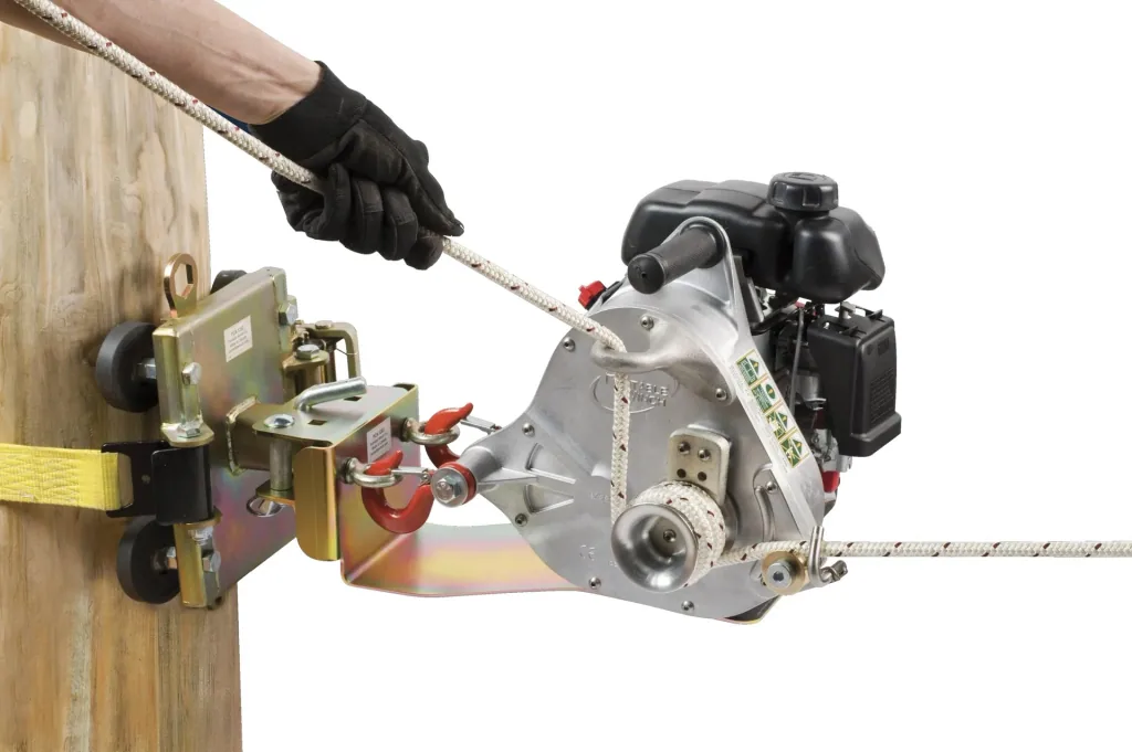 Petrol-powered winch, PCW 5000