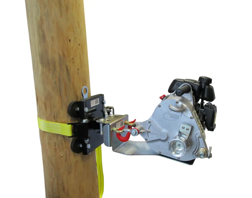 Petrol-powered winch, PCW 5000