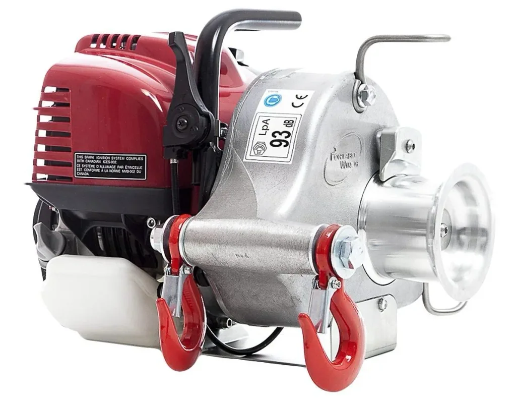 Petrol-powered winch “PCW3000“