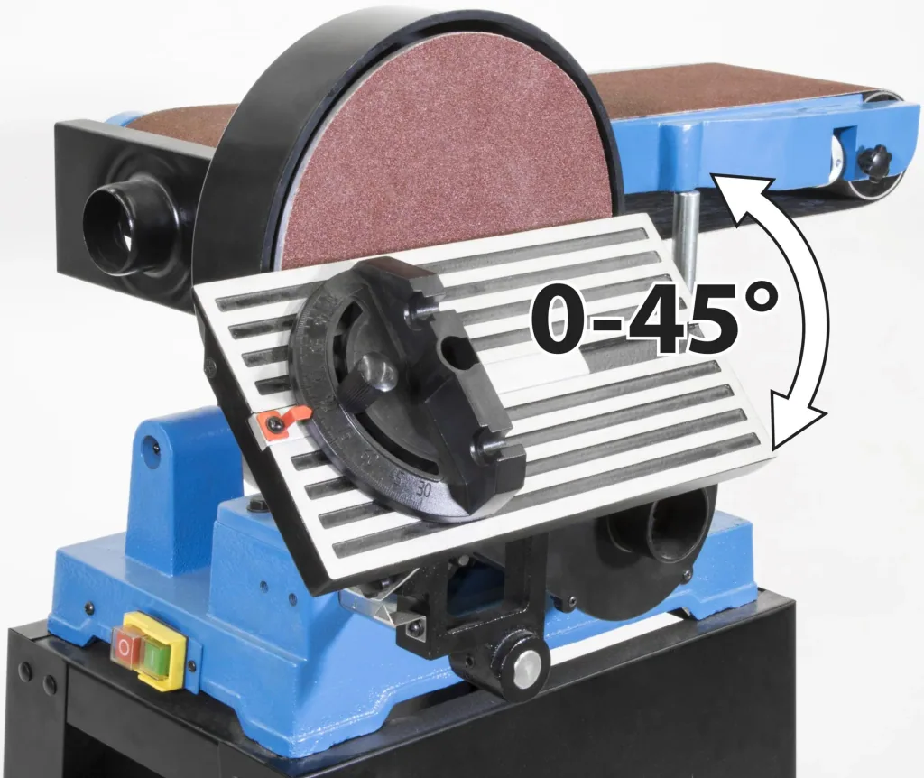Band- en schuurschijfschuurmachine GBTS 1100