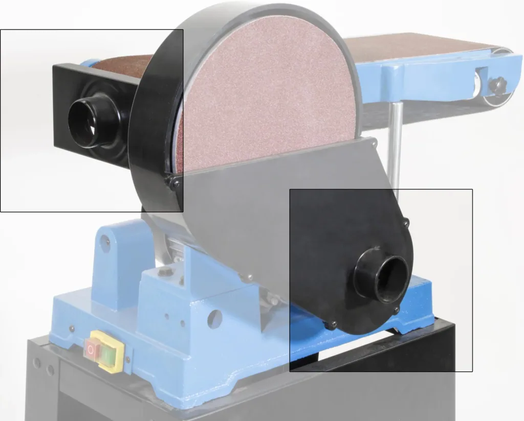 Band- en schuurschijfschuurmachine GBTS 1100