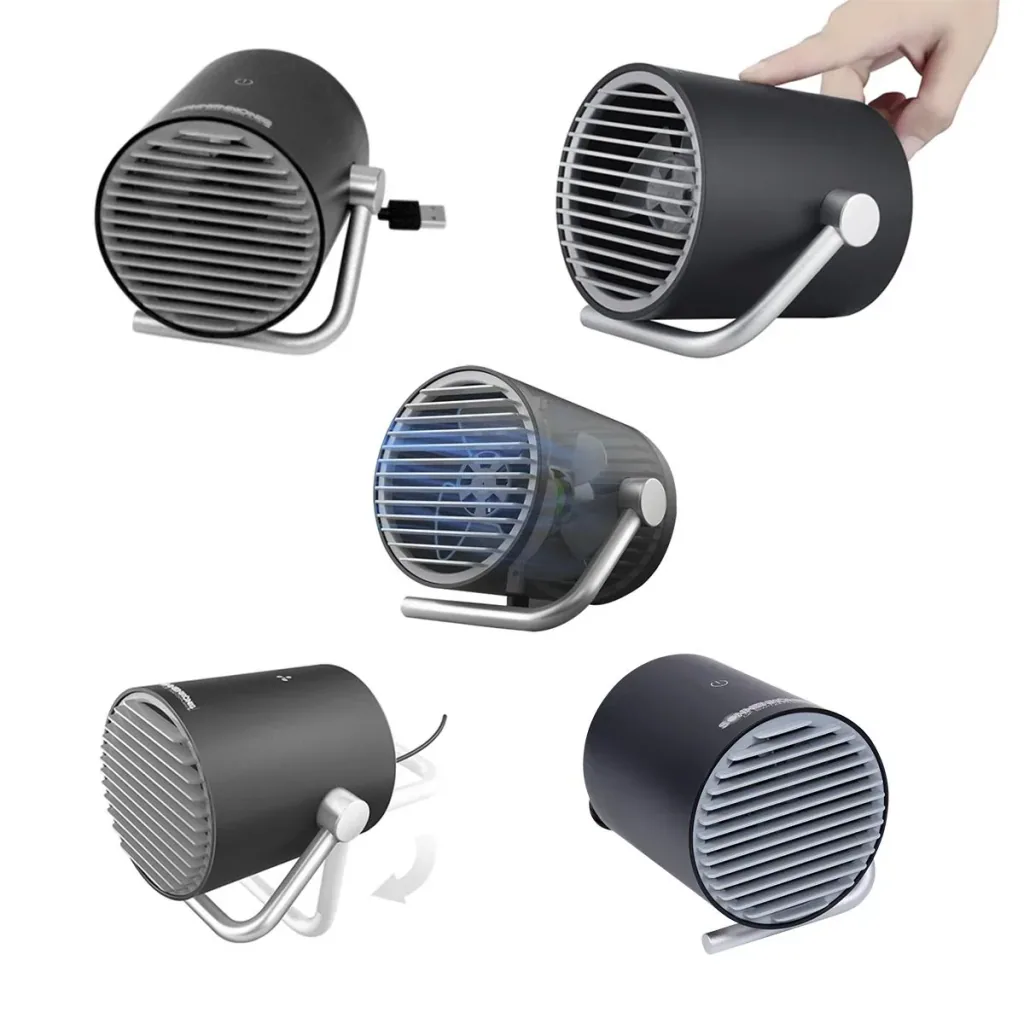 Fan - Tube perfect for the office desk