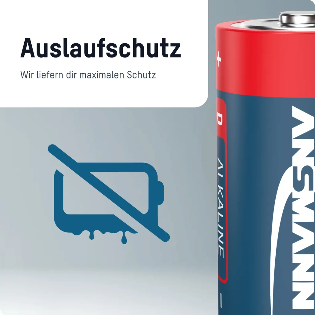 Alkaline batterij Mono D - 2 stuks