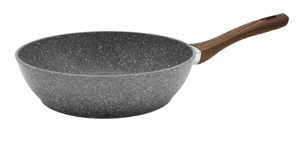 Aluminium pan "Nevada" diep 24 cm (1 x gesmede aluminium jumbo pan)