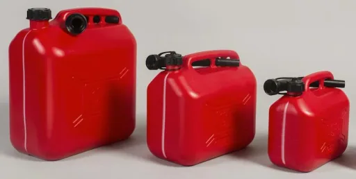 Brandstofjerrycan 20 liter - met niveau-indicator