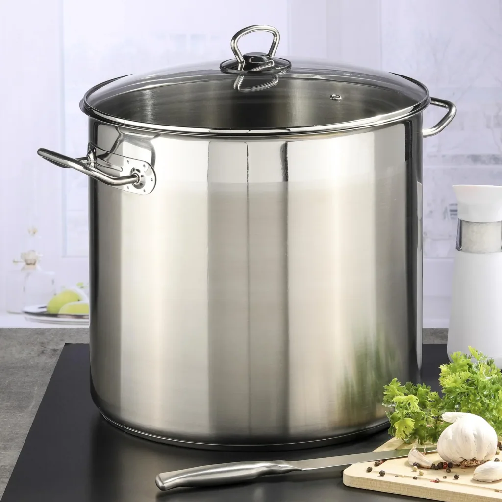 Universal pot, 15 l with glass lid
