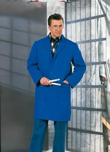 Work coat, royal blue, size 46 / workwear