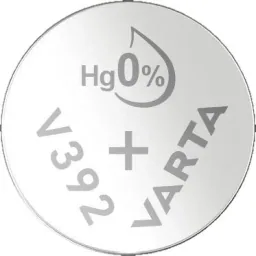 Silver oxide button cell V392 / SR41, 1.55 Volt - 1 piece