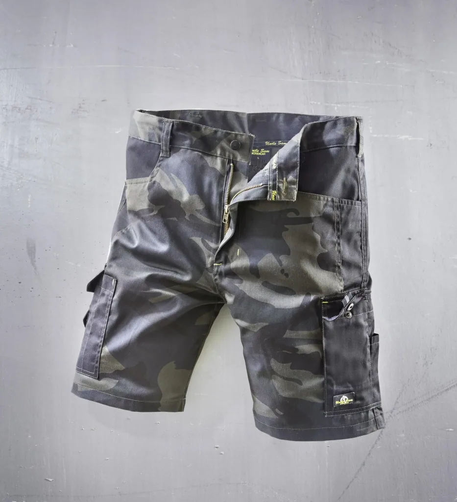 Work shorts color camouflage, size 48