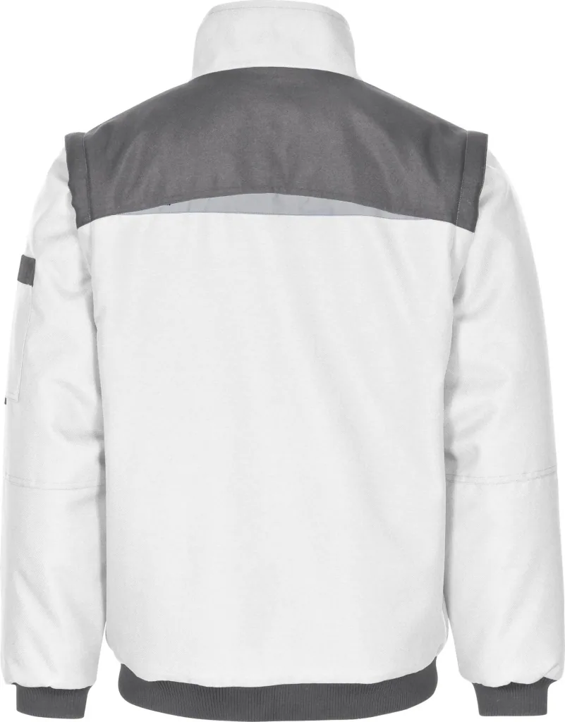 Functional blouson, white-grey, size XXL