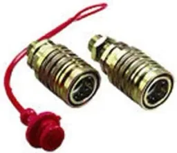 Hydraulic sleeve bulkhead thread, 25 mm long thread, 2 pcs.