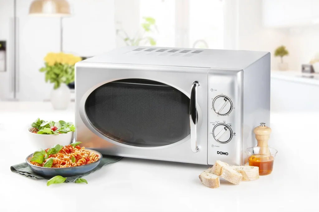 Microwave "DO3025", silver / grey, 25 liters, 900 W