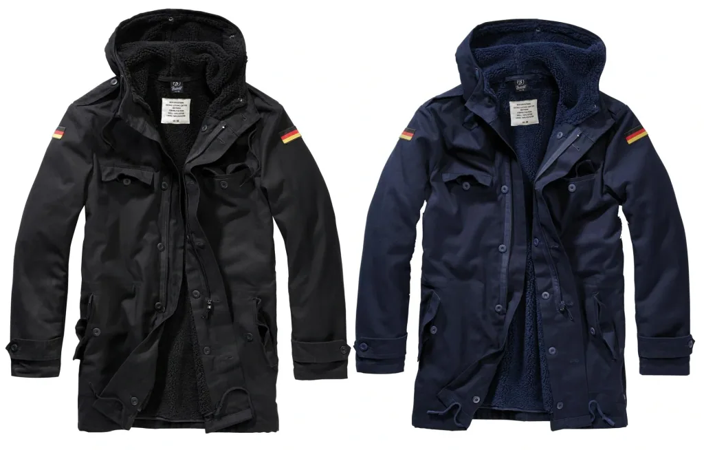 BW Parka Color marine, Gr.60/5XL