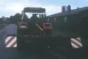 Warning sign, 423 x 423 mm, right-rejecting