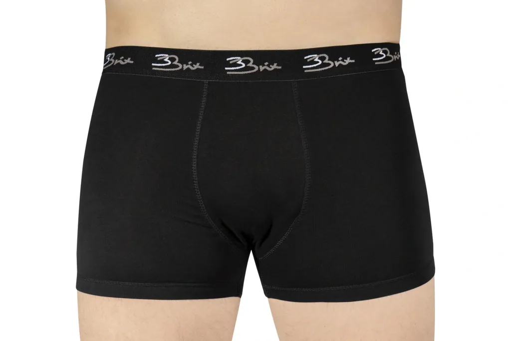 Boxer shorts in a double pack, color black, size L