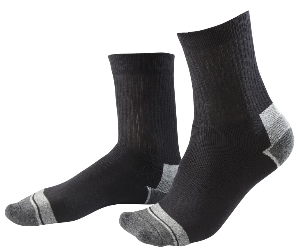 Every Day socks, pack of 2, color black/grey, size 39/42