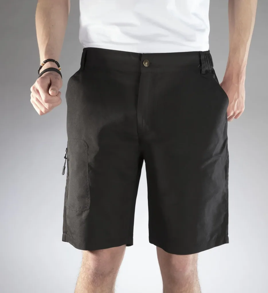Trekking shorts, color black, size M