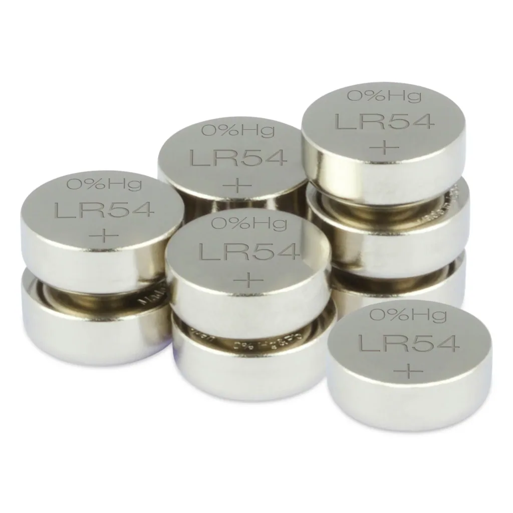 Alkaline button cell LR54 / V10GA - 10 pieces