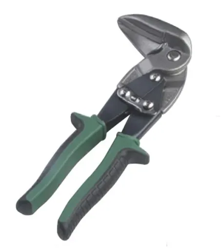 Angle figure and through-feed scissors right