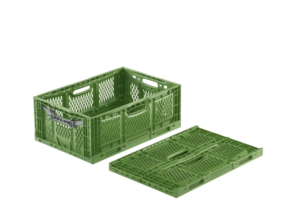 Plastic container "Clever-Fresh-Box", foldable, 60 x 40 x 23 cm