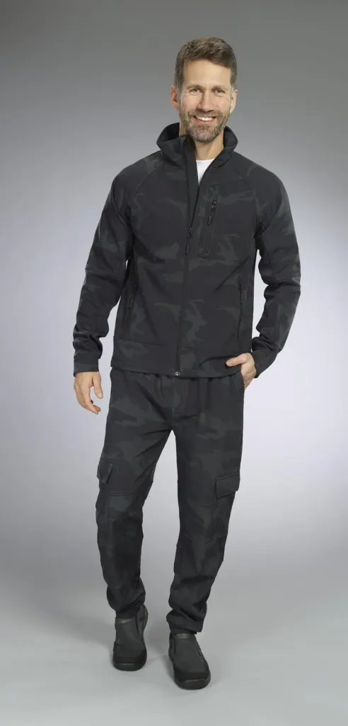 Softshell jacket, camouflage, size M