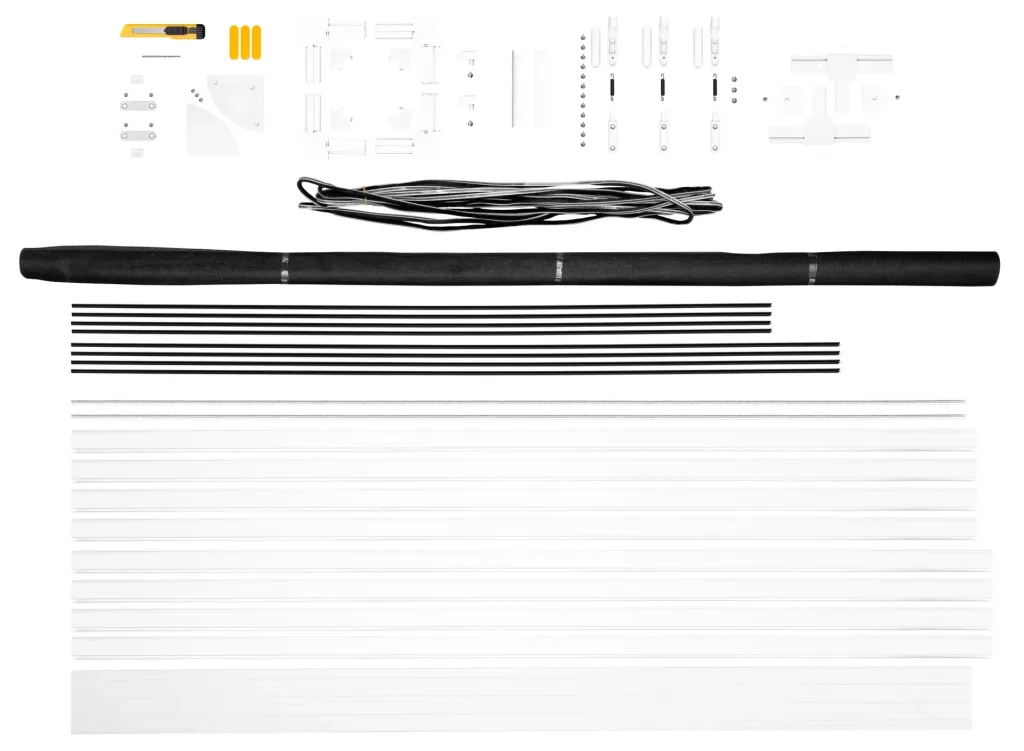 Premium fly screen door, 120 x 240 cm, white