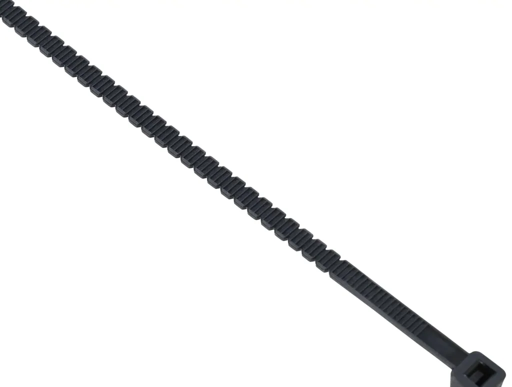 Twist Cable Ties, Black UV 504 x 8.0 mm