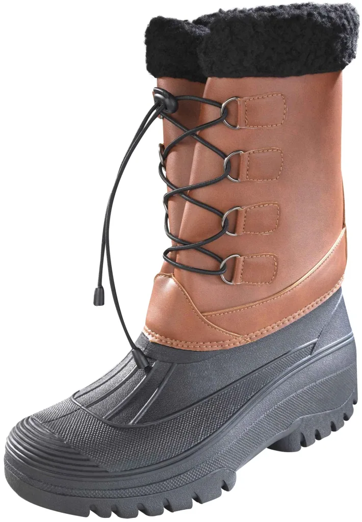 Duck boots, color brown, size 46