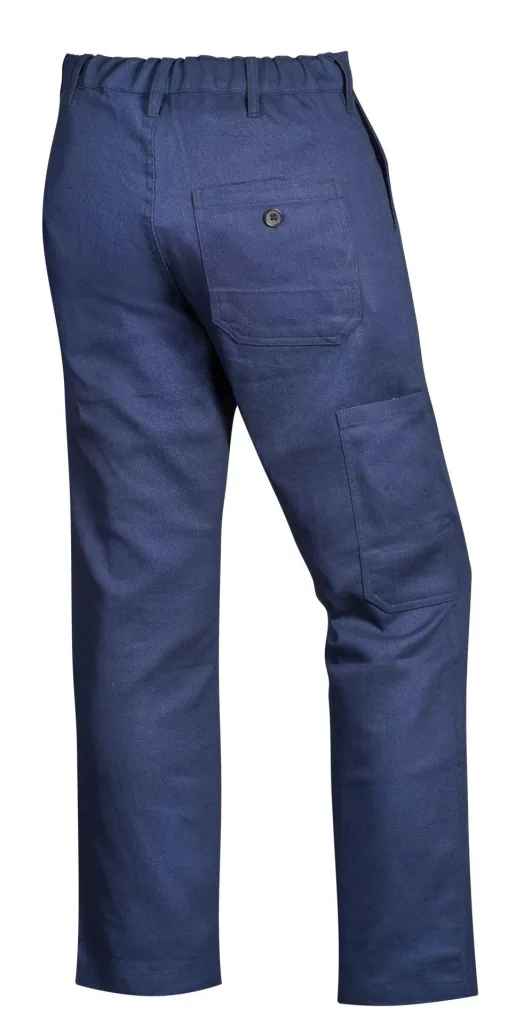 Waistband trousers in a double pack, color hydron blue, size 48