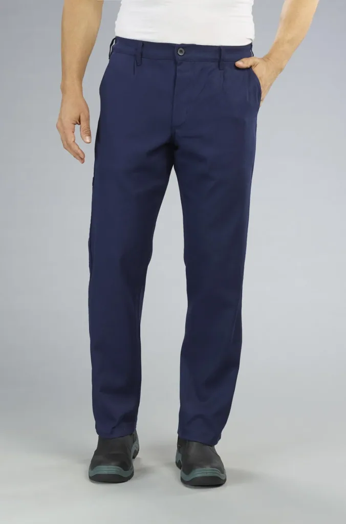 Waistband trousers in a double pack, color hydron blue, size 48