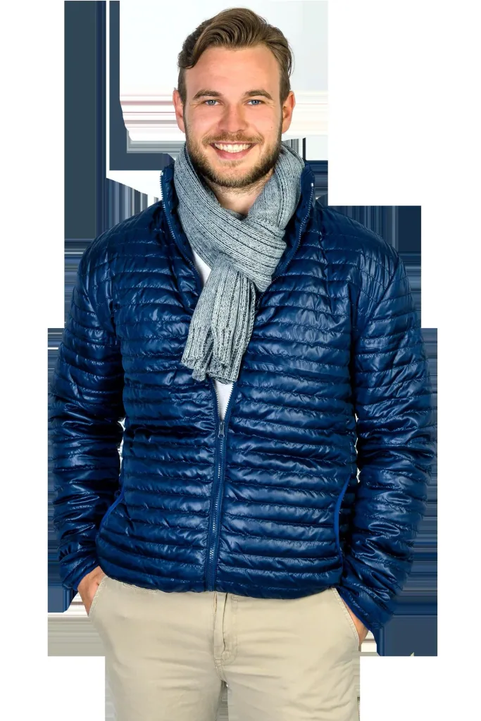 Thermojacke marine, Gr.M