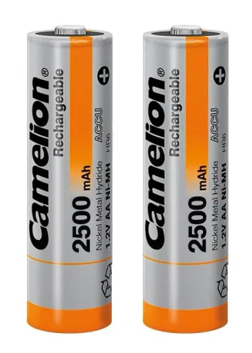 NiMH Mignon (AA) battery with 2500mAh - 2 pieces including box