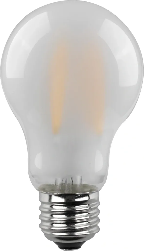 Retro LED lamp with 7 watts, E27, warm white, matt