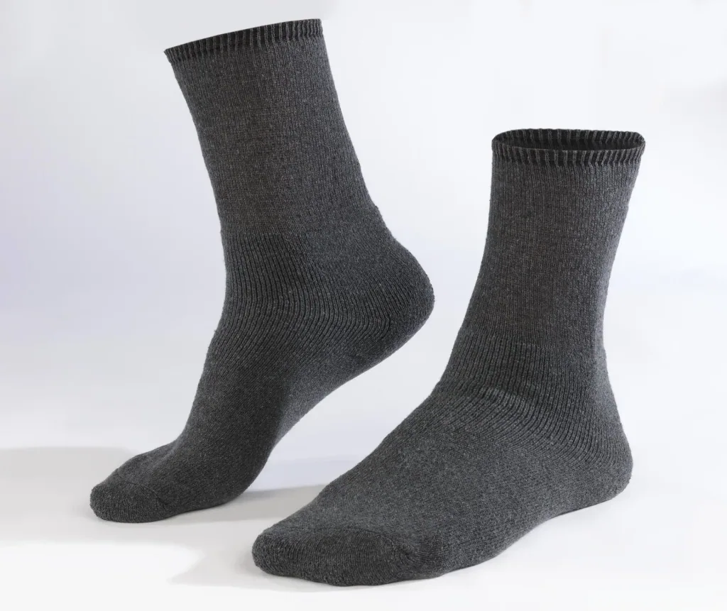 Men's leisure socks, anthracite, size 39 - 42
